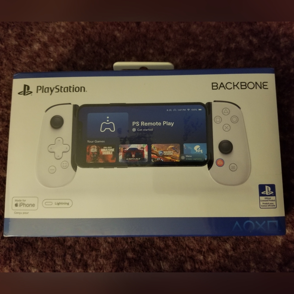 PlayStation Backbone for iPhone - White New